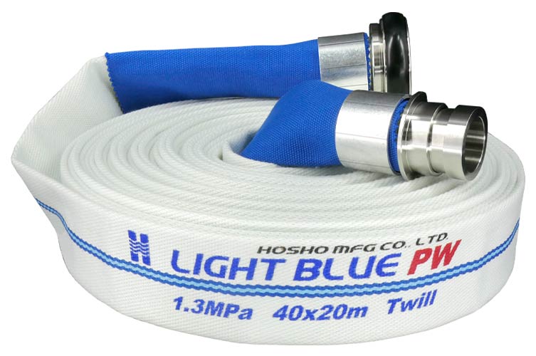 SUS 1.3MPa 40x20 ﾗｲﾄﾌﾞﾙｰﾎｰｽPW 綾+町野◇
