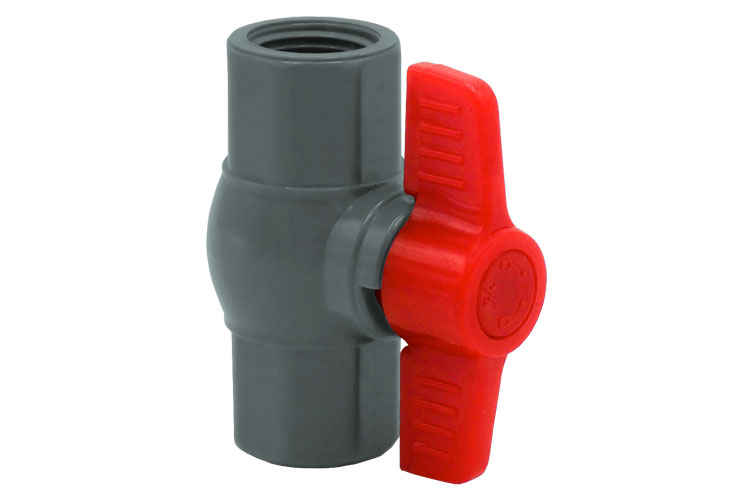 PVC 1/2"(16) BALL VALVE ねじ式 八角型NEW