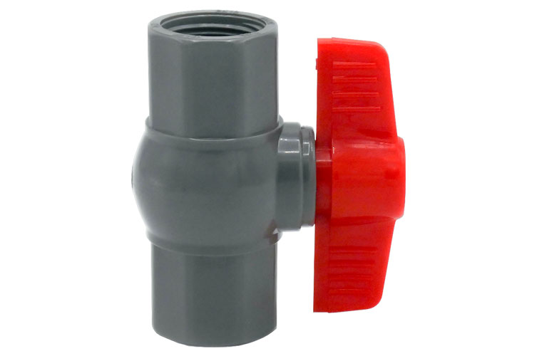 PVC 3/4"(20) BALL VALVE ﾈｼﾞ式 八角型NEW