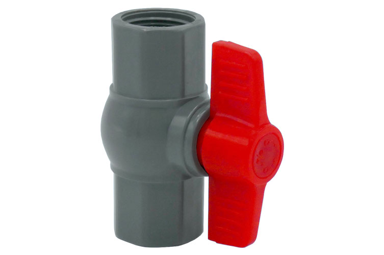 PVC 3/4"(20) BALL VALVE ﾈｼﾞ式 八角型NEW