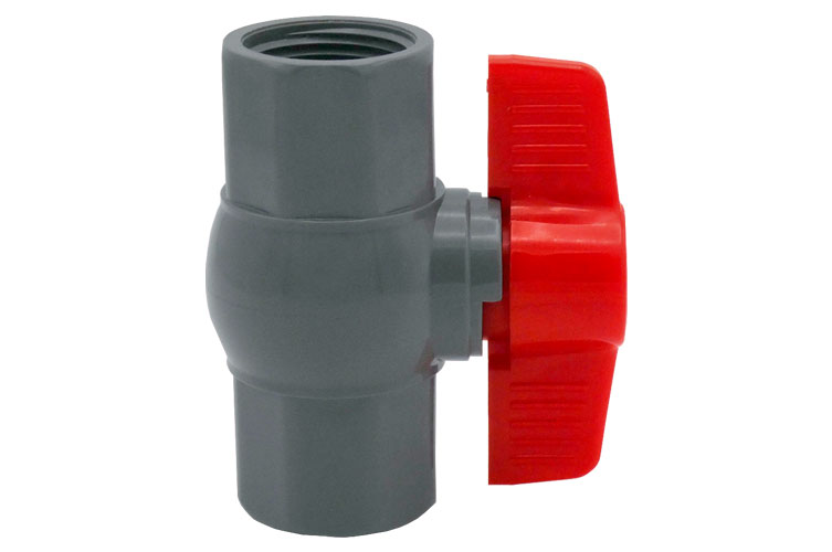 PVC 1"(25) BALL VALVE ﾈｼﾞ式 八角型NEW