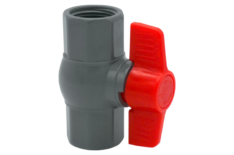 PVC 1"(25) BALL VALVE ねじ式 八角型NEW