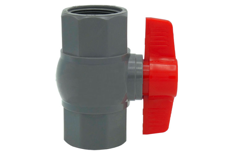 PVC 1 1/2"(40) BALL VALVEﾈｼﾞ式 八角型NEW