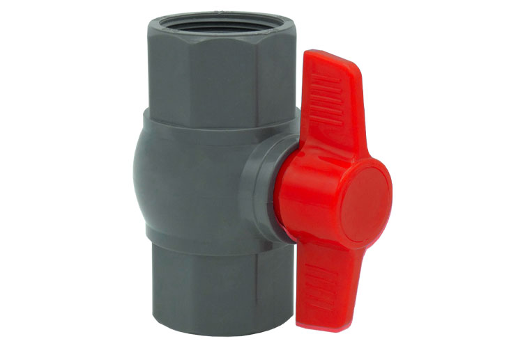 PVC 1 1/2"(40) BALL VALVEﾈｼﾞ式 八角型NEW