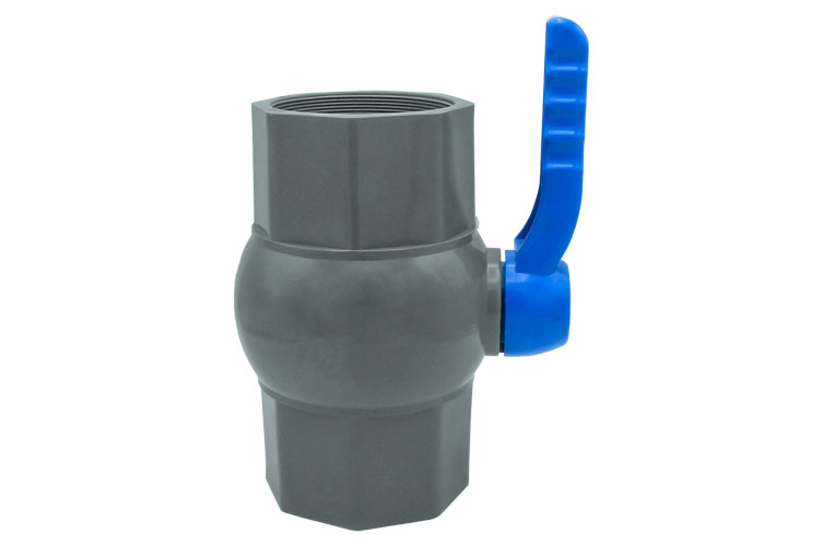 PVC 4"(100) BALL VALVE ねじ式 八角型NEW