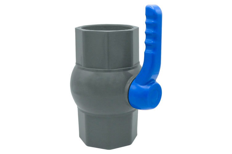 PVC 4"(100) BALL VALVE ねじ式 八角型NEW