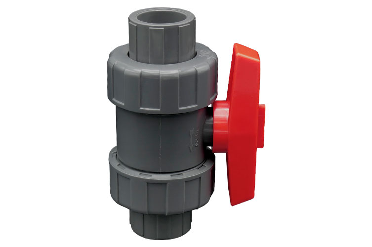 PVC 20 BALL VALVE ﾕﾆｵﾝ ｿｹｯﾄ式