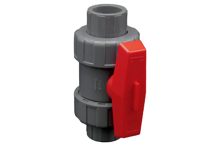PVC 20 BALL VALVE ﾕﾆｵﾝ ｿｹｯﾄ式