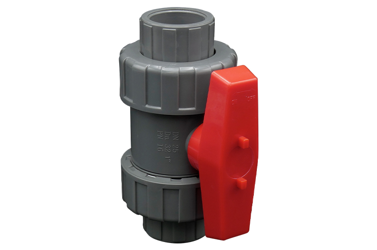 PVC 25 BALL VALVE ﾕﾆｵﾝ ｿｹｯﾄ式