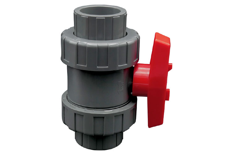 PVC 40 BALL VALVE ﾕﾆｵﾝ ｿｹｯﾄ式