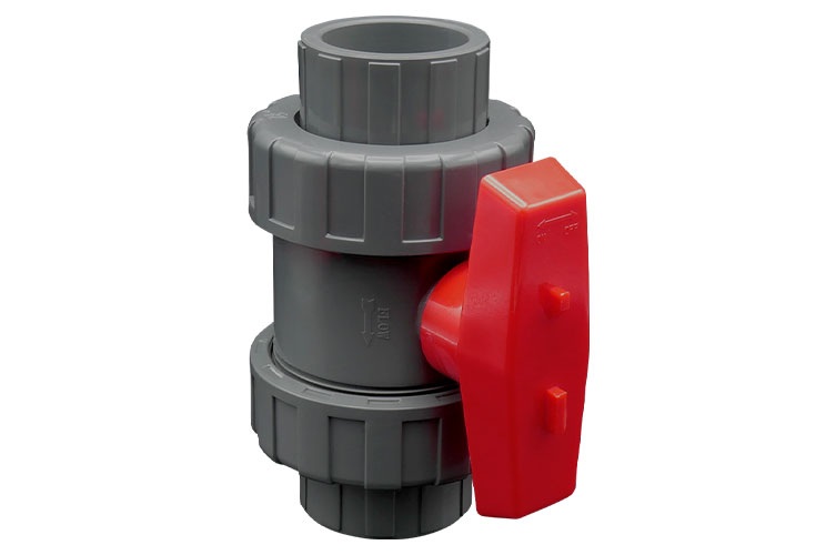 PVC 40 BALL VALVE ﾕﾆｵﾝ ｿｹｯﾄ式