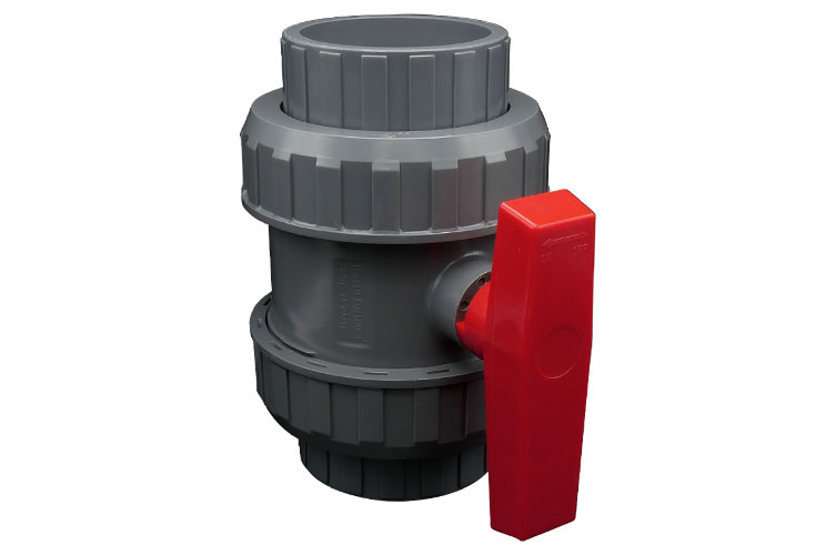 PVC 100 BALL VALVE ﾕﾆｵﾝ ｿｹｯﾄ式