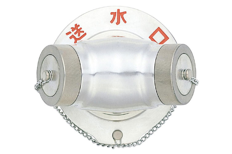 送水口　露出型　双口Y型